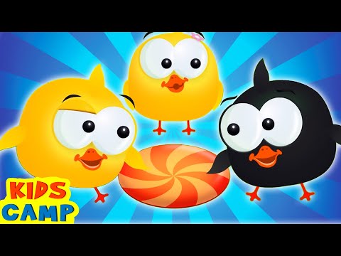 Funny Kids Cartoon | Ducks And The Candy Tree 🍭 | KidsCamp