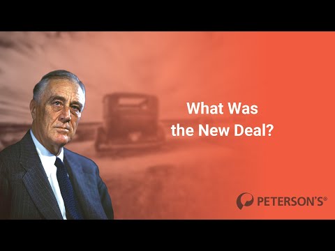 In About a Minute: What Was the New Deal?