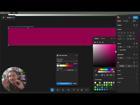 CSS color-mix() Plugin | Figma