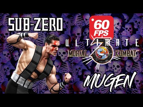 UMK3 Unmasked Sub Zero Hardest Play Mugen Ultimate Mortal Kombat 3