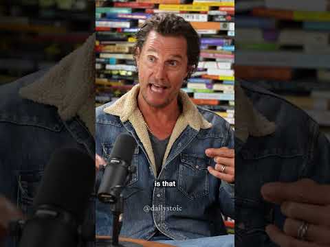 Building A Character | Matthew McConaughey & Ryan Holiday