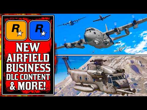 McKenzie AIRFIELD BUSINESS, Rockstar's NEW GTA Online DLC Content Strategy & MORE! (New GTA5 Update)