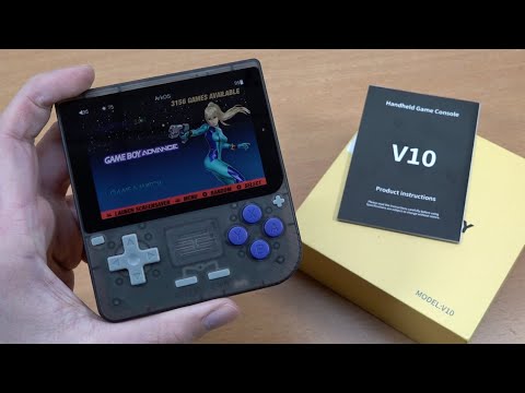 They Did It AGAIN! .. Powkiddy V10 Handheld - A Cool Unique Design!