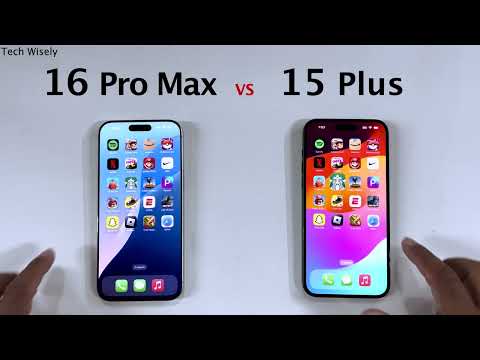 iPhone 16 Pro Max vs iPhone 15 Plus - Speed Performance Test