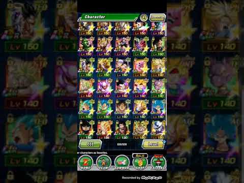 A quick look at my dokkan battle account