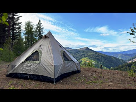 Camping Overnight On A Mountain Top With My Brother