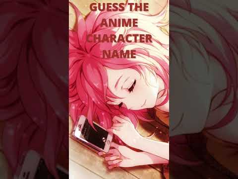 Guess the anime character name pt 7 | #Shorts