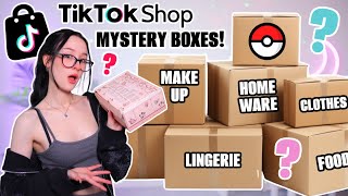 I Bought MYSTERY BOXES From TIKTOK SHOP... *Clothing, Beauty, Food + More*