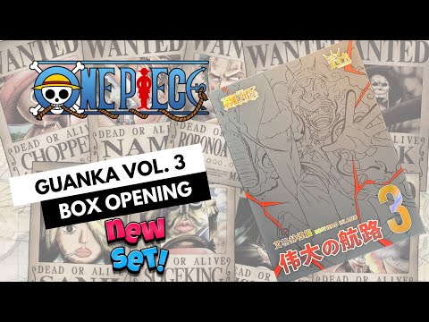 ONE PIECE cards - Guanka vol. 3 - Egghead Island - brand new set!