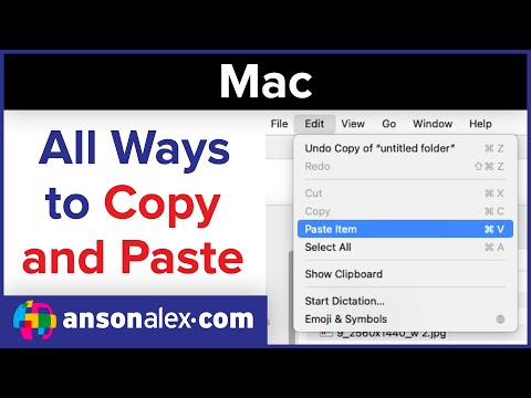 How to Copy and Paste on Mac (All Methods)