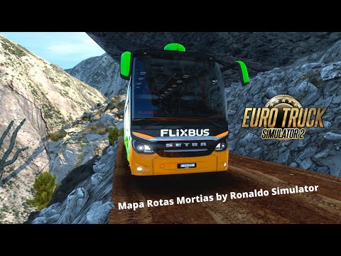 [ETS2 v1.43] Mapa Rotas Mortias by @RONALDOSIMULATOR + Setra S517 HDH Bus | Euro Truck Simulator 2