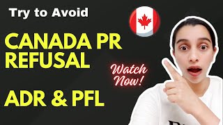 Tips to Avoid PFL, Canada PR Refusal & ADR | Procedural Fairness Letter | ZESTE IMMIGRATION 🇨🇦