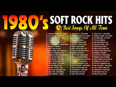 1980's Soft Rok Hits 💿 Phil Collins, Lionel Richie, Rod Stewart, Elton John, Bee Gees, Lobo