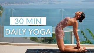 30 MIN DAILY YOGA FLOW || Yoga Flow To Stretch & Feel Good