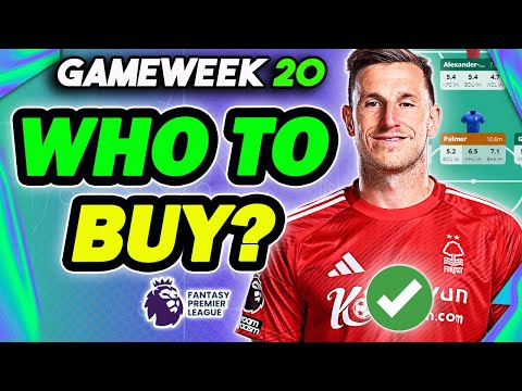 GAMEWEEK 20 BEST PLAYERS TO BUY✅| Fantasy Premier League 2024/25