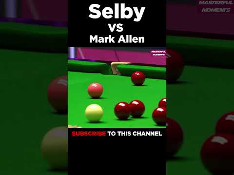 Mark Allen vs Mark Selby - British Open Snooker 2024 - Semi Final Part 1 #snookermoments #shorts