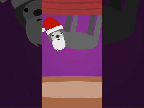 Sloth Santa Sure Is Slow! #funnysanta #slothlove