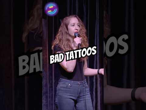 Bad Tattoos 🎤: @ Rachel Fogletto #comedian #tattoos #millenials