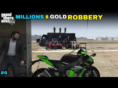 Millions $ Gold Robbery | Lester Plan Got Succesfully Completed #4 Episdoe