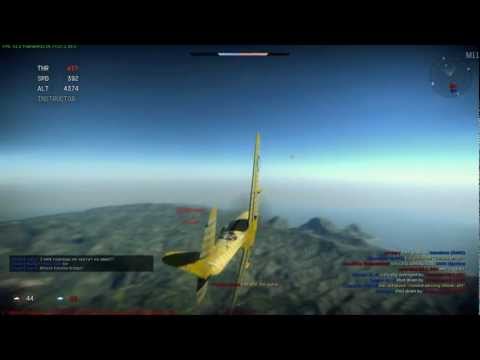 War Thunder : P-63C-5 Dogfight with Wingman