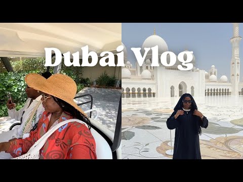 Dubai Vlog Ep 2| Abu Dhabi, Atlantis waterpark, Beach club and more!