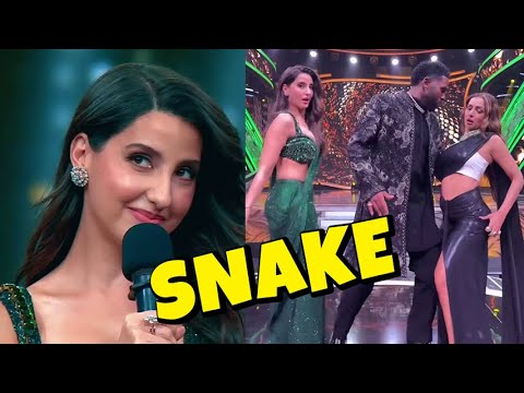 Indias Best Dancer Vs Super Dancer Nora Fatehi Jason Derulo Malaika Arora Dance on Snake