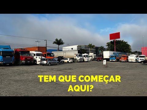 MOTORISTA sem experiencia começa em caminhão VELHO?