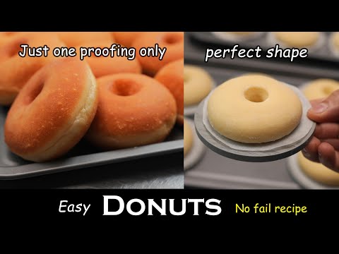 Doughnut 🍩 recipe .Once you know this technique, your doughnut will always be perfect.