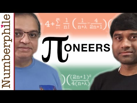 Pi-oneers (interview with Sinha & Saha) - Numberphile