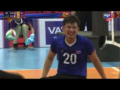 Asian para game 2023 sit-up volleyball Thailand vs Philippine ( set 3)