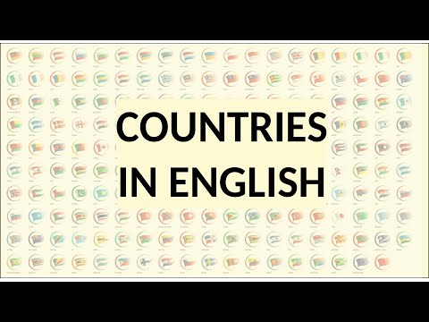 Countries in English