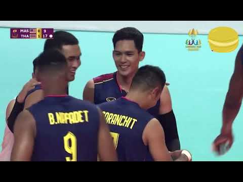 Sea game volleyball 2023 Thailand vs Malaysia (set 2)