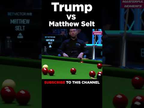 Judd Trump vs Matthew Selt - English Open Snooker 2024 - Part 1 #shorts #snooker #cuesports #wst