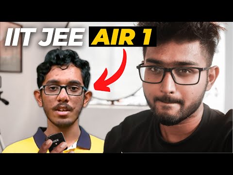 IIT JEE Tips from the AIR 1 🔥