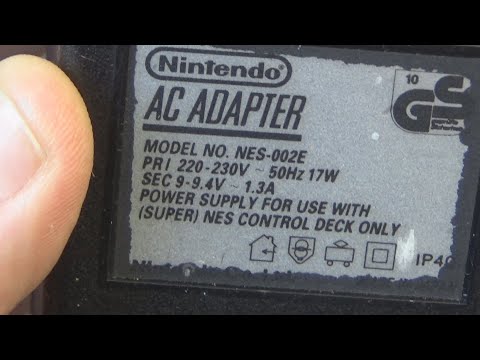 Nintendo SNES AC Adapter NES-002E Review