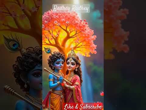 Radha Rani Lage #viralvideo #mornigbhajan #youtubeshorts #yt #youtube #love #radhakrishna