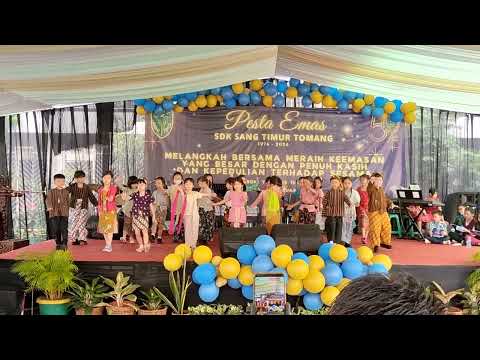 Tari Cublak cublak suweng di perayaan 50th SDK Sang Timur