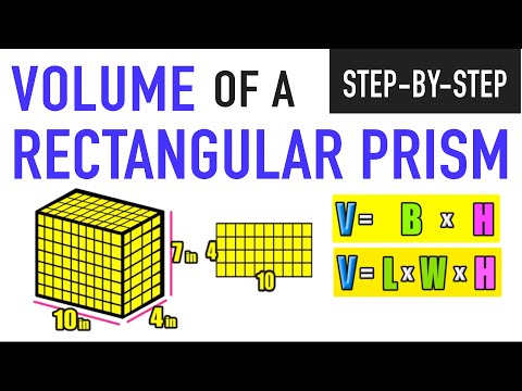 Find the Volume of a Rectangular Prism Example!