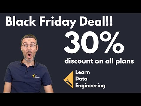 30% DISCOUNT to Learn Data Engineering: Ask Me Anything