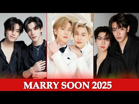 TOP 10 THAI BL ACTORS WHO GOT MARRIED IN 2025 || THAI BL ACTORS TO WATCH IN 2025! 💍