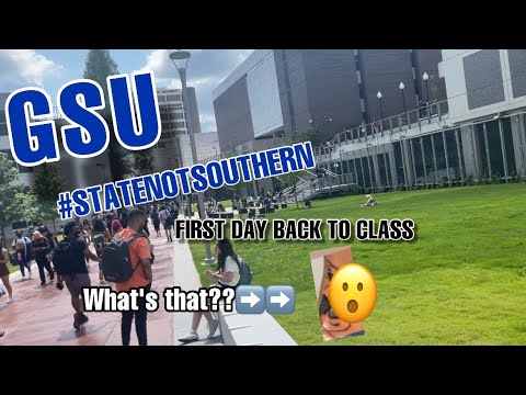 FIRST DAY BACK TO SCHOOL GSU VLOG/NEW INK??