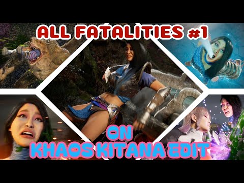 All FATALITIES #1 on Khaos Kitana Edit - Mortal Kombat 1