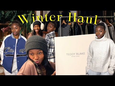 WINTER HAUL | Recent purchases🥰❄️| Primark, New look, Shein, Temu | Teddy Blake.