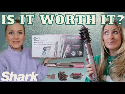 The NEW Shark FlexFusion 5 in 1 Air Styler & Hair Dryer Test and Review 2025. Is It Worth The Hype?