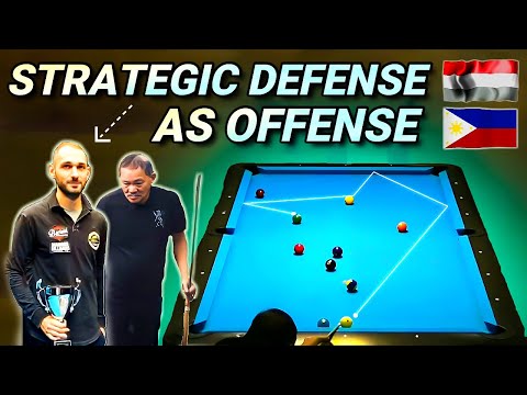 Young PLAYER gave EFREN REYES some PROBLEMS | Tactical Match