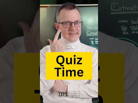 👉Get my FREE lesson here: https://www.letsmasterenglish.com/free-lesson #quiztime #englishquiz #quiz