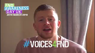 FND Awareness Day UK 2018 - Adam Peaty #voices4fnd