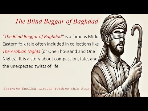 Learning English through reading this Story |The Blind Beggar of Baghdad | English for Sleeping