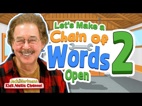 Let's Make a Chain of Words 2! | Open Version | Jack Hartmann