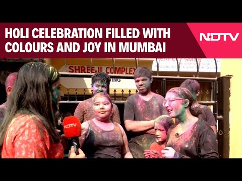 Holi News | Experience The Vibrant Holi Celebration Filled With Colours And Joy In Mumbai